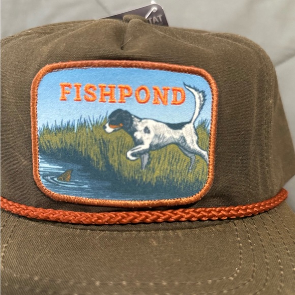 Fishpond Brown Cap with Orange Accents - Picture 3 of 4